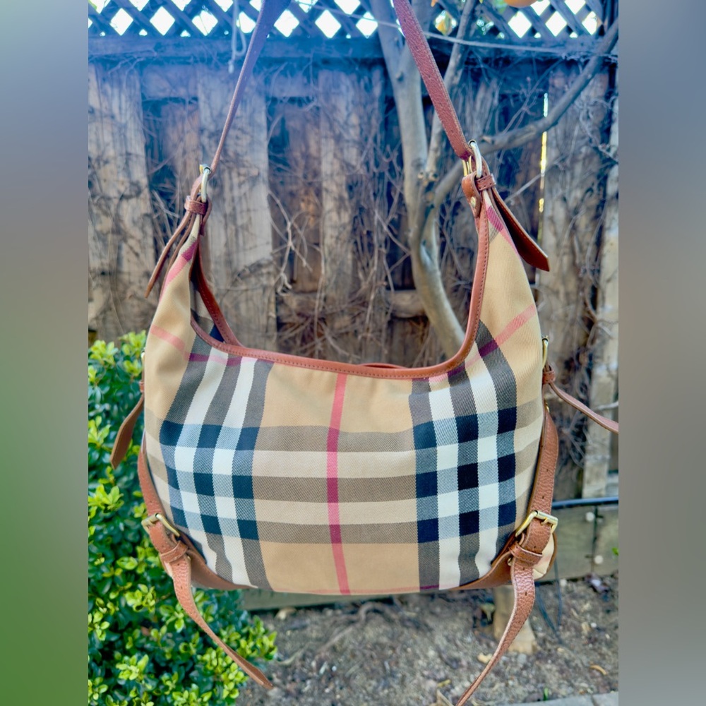 Burberry explode check hobo bag - Picture 3 of 12